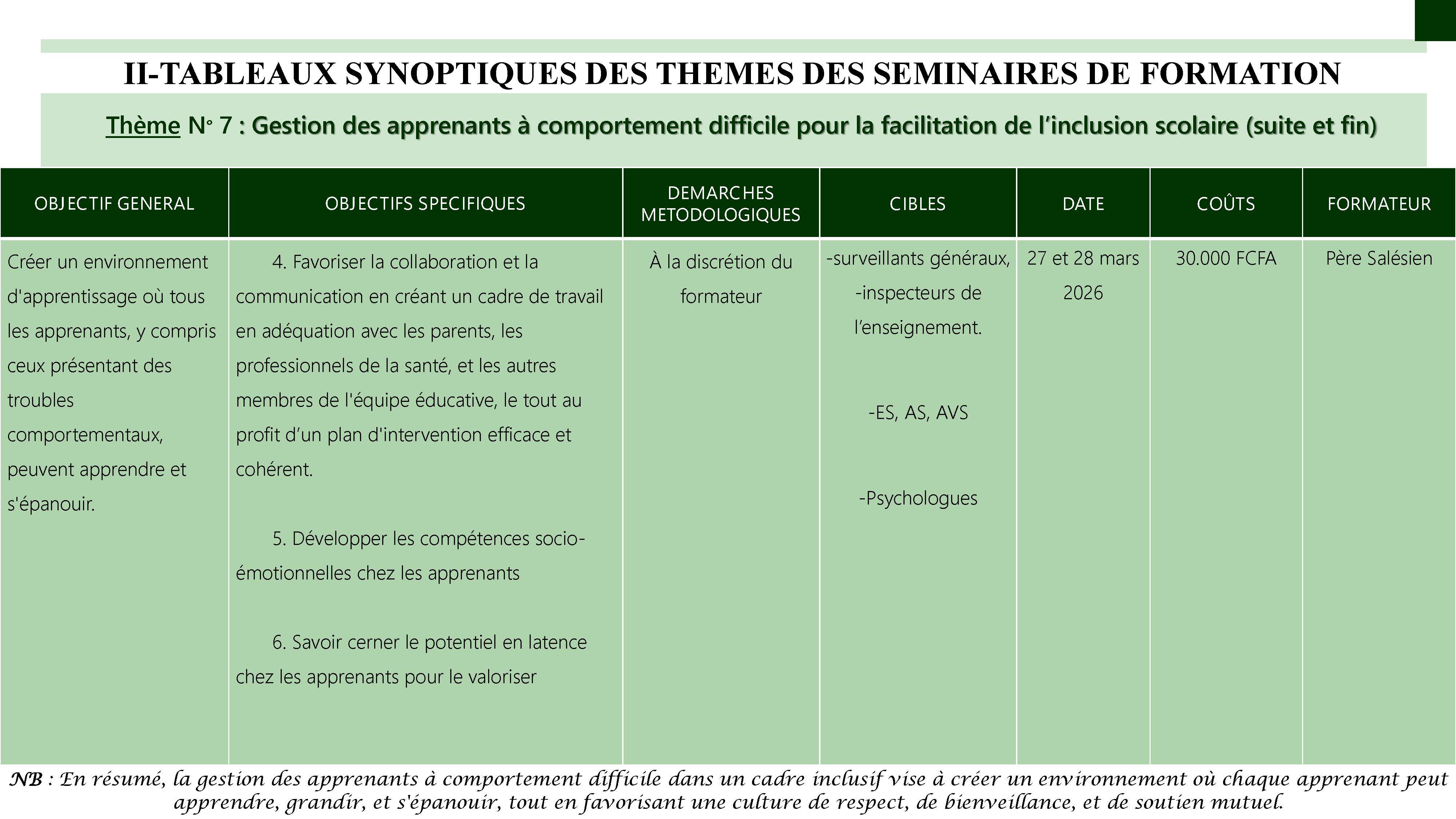 Catalogue de formation page 16